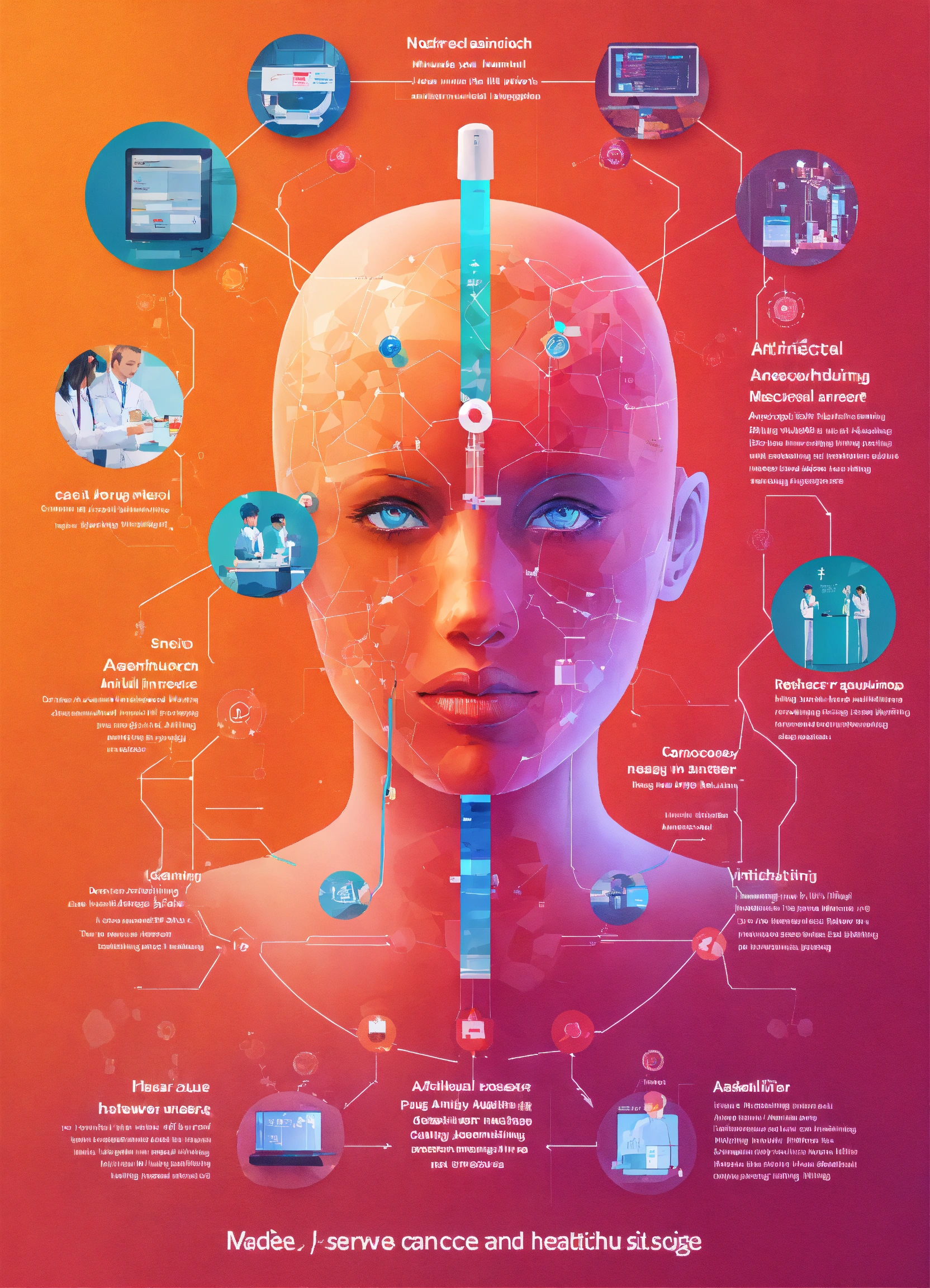 Made Visuel Of Heathcare And Artificial Intelligen